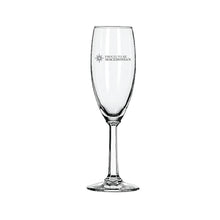 Load image into Gallery viewer, United Macedonian Diaspora Champagne Flutes - Set of 2
