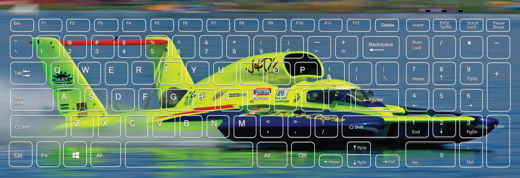 Gleason Racing Custom Keyboard