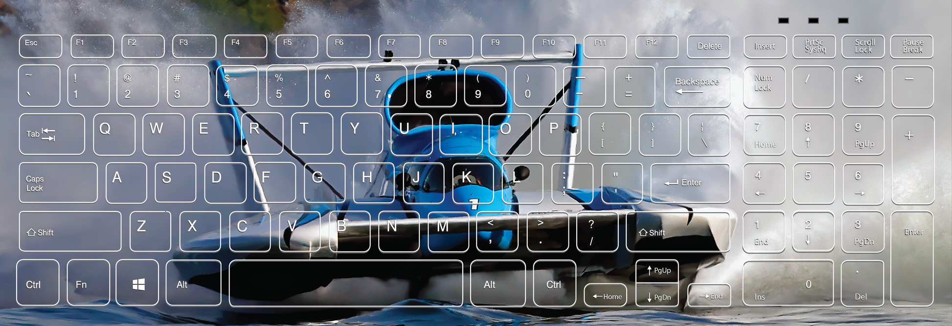 Gleason Racing Custom Keyboard