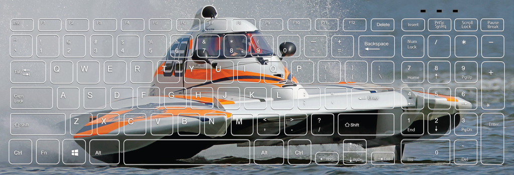 Gleason Racing Custom Keyboard